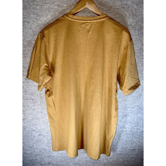 Noble Outfitters Men’s Size XL Tshirt Work Tee Short Sleeve Yellow - Picture 4 of 9